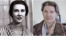 Mary Elmes during the war years and in later life